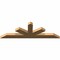 Ekena Millwork Saratoga Smooth Timber Gable Bracket, Western Red Cedar, 72"W x 24"H x 3 1/2"D x 5 1/2"F, 8/12 Pitch GBW072X24X0406SAR00SWR - alternate 2